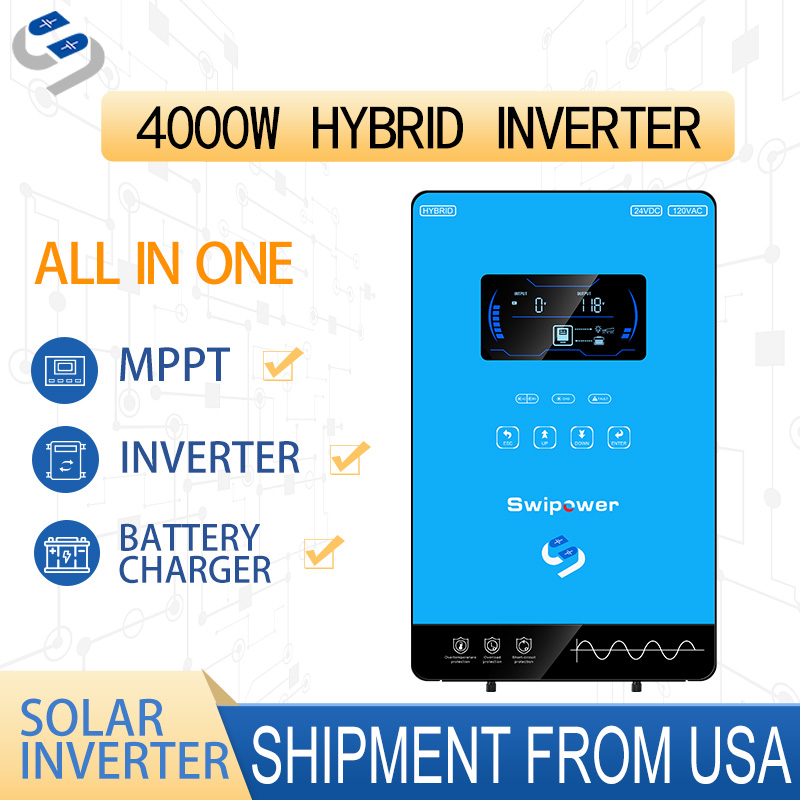 Solar Pump Controller - CNSWIPOWER 4500VA Hibrit Güneş İnvertörü 24v