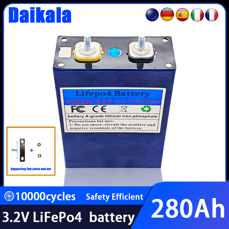 YENİ 3.2V 280Ah LiFePO4 Pil Gü - Renewable Energy House incelemesi ve fiyatı