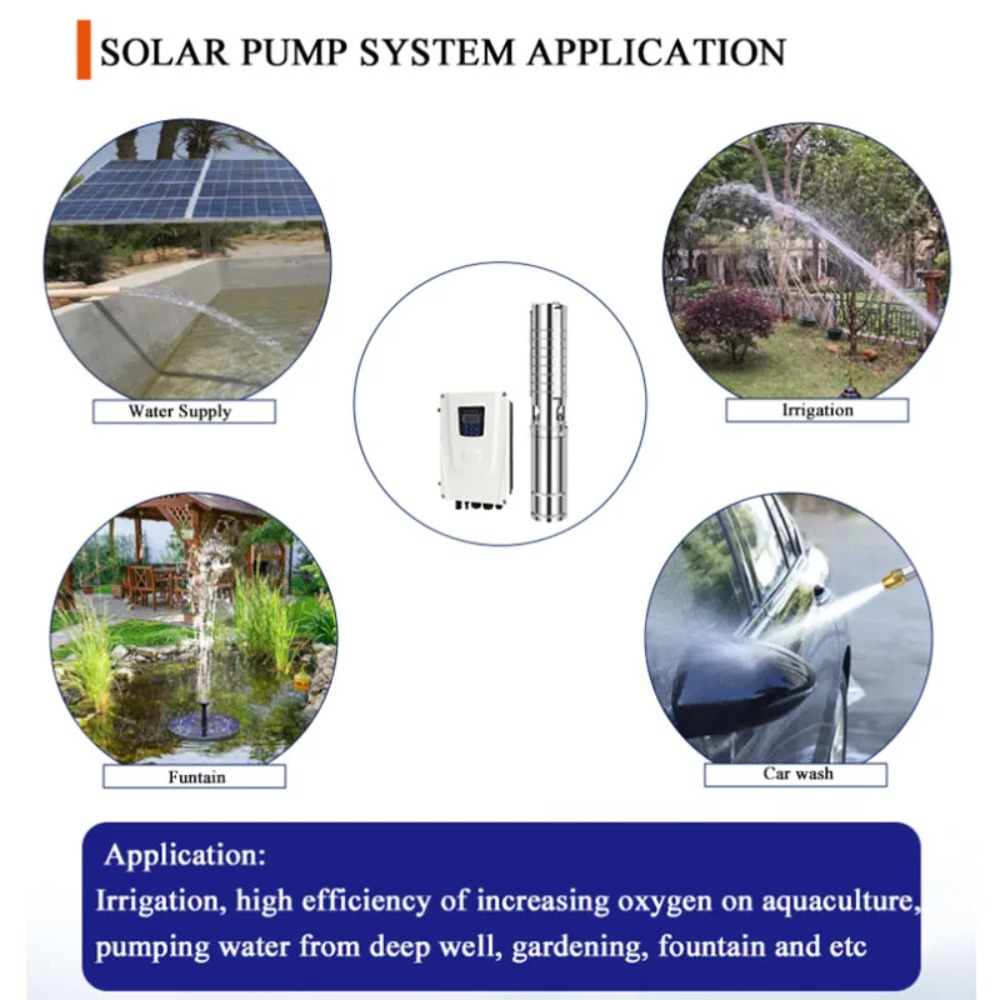 3 inç Güneş Enerjili Derin Kuy - Solar Pump Controller incelemesi ve fiyatı